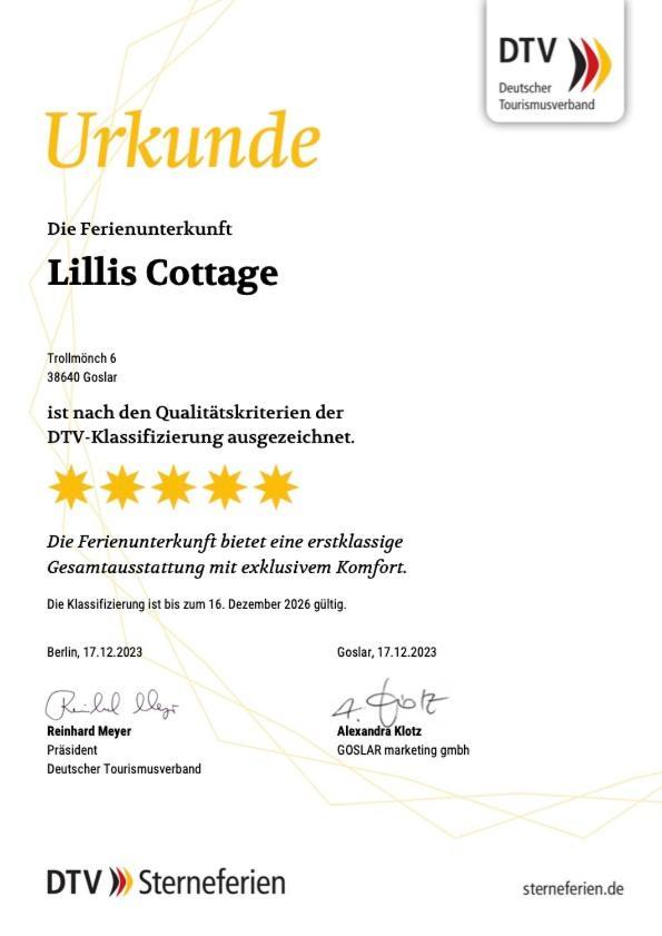 Lillis Cottage Goslar Exterior foto